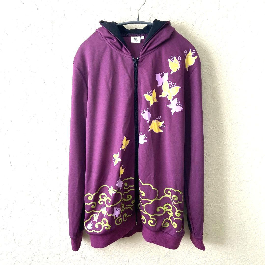 アニメ銀魂 高杉晋助 パーカー パープル - メルカリ
