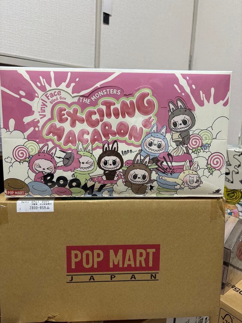 ぬいぐるみ POPMART THE MONSTERS Exciting MACARON Pop Mart x THE MONSTERS: Exciting Macaron Series Plush Keyring