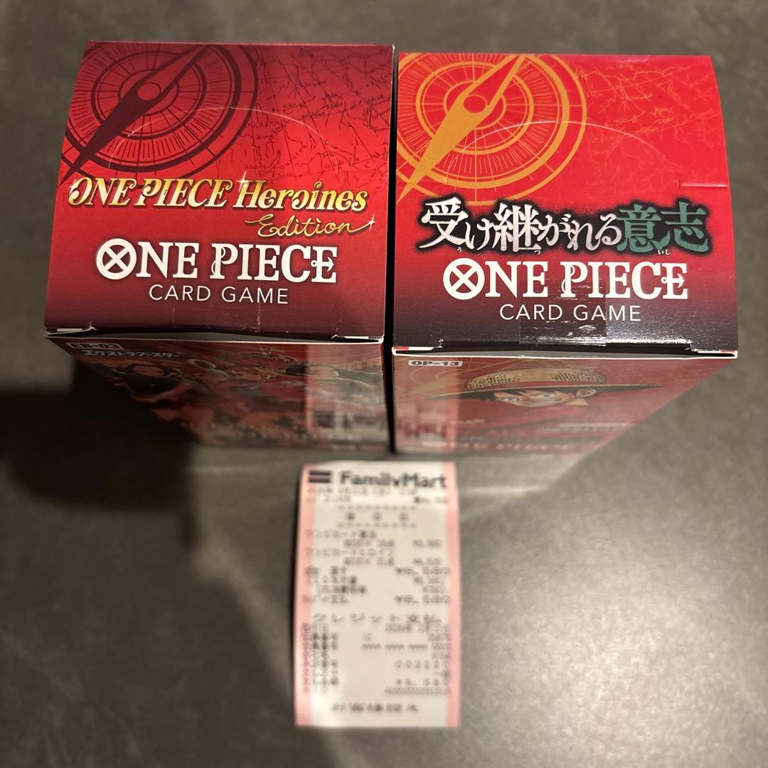 先ほど購入品　受け継がれる意志18パック ヒロインズエディション21パック