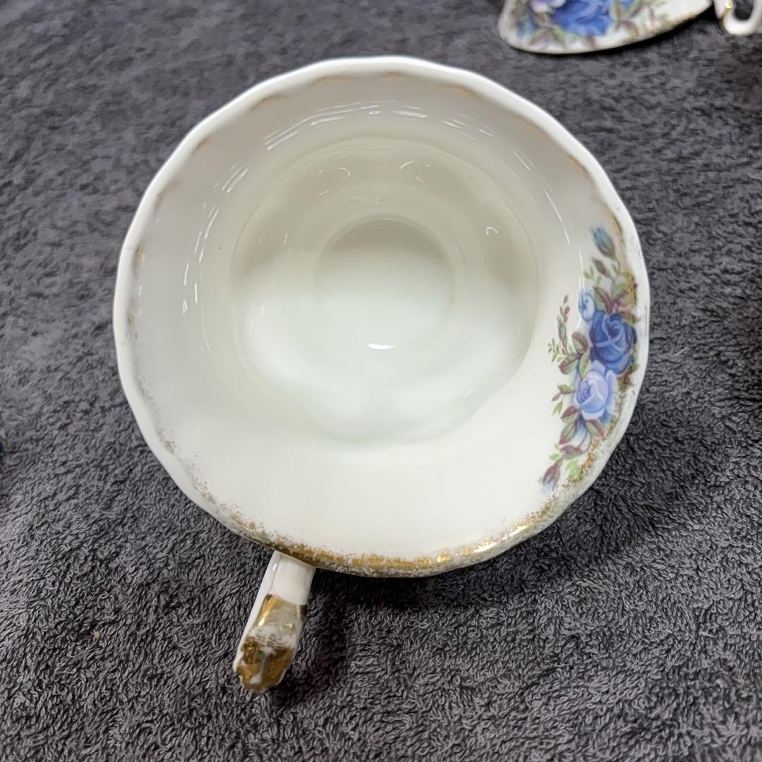ROYAL ALBERT Moonlight Rose カップ 5客 中古品 - メルカリ