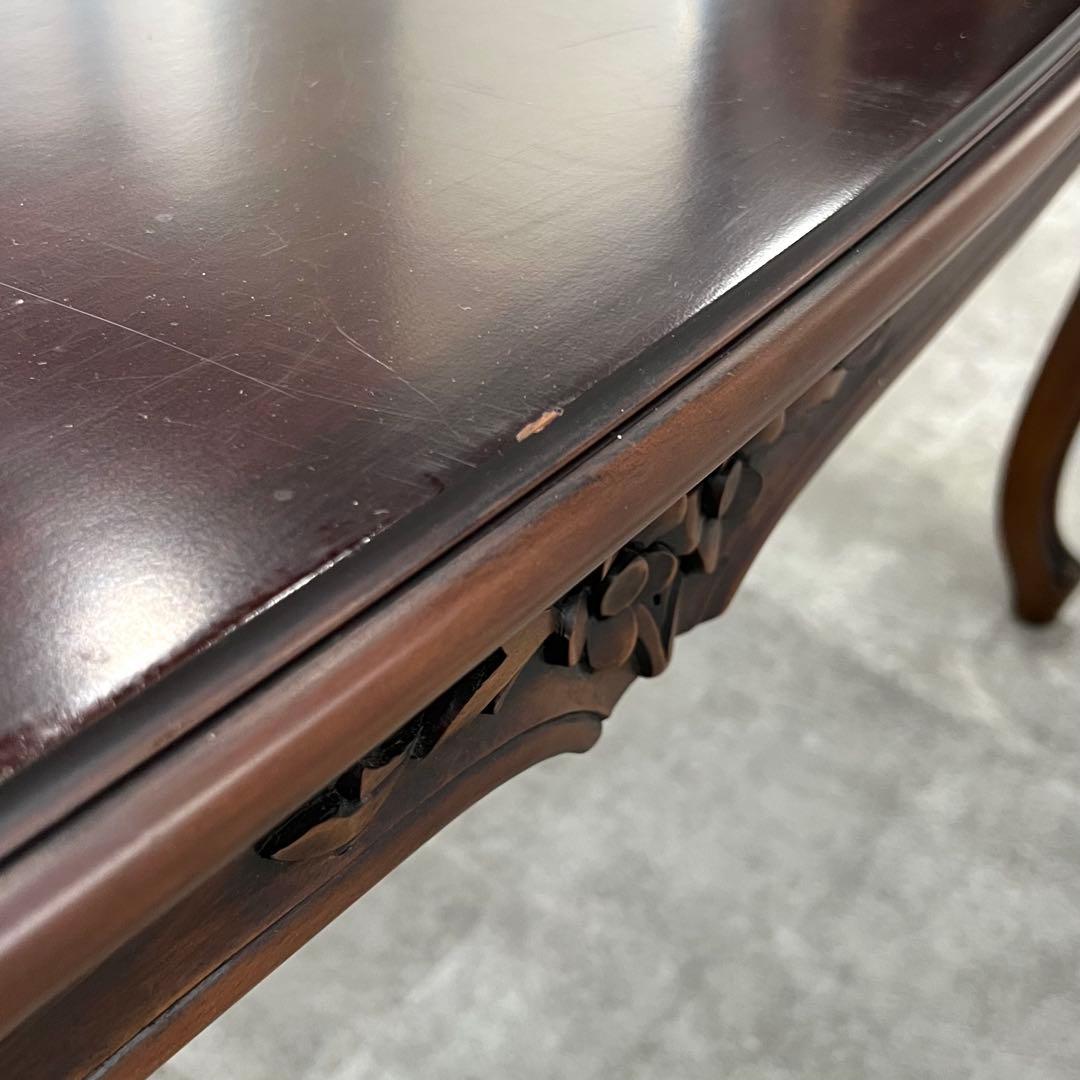 廃盤希少品 karimoku domani ルイXV ローテーブル 彫刻美 - メルカリ