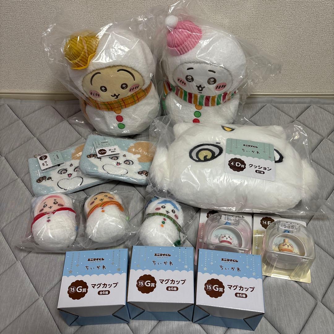 ちいかわ　エニマイくじ　13点　まとめ売り ちいかわ エニマイくじ 3点セット - メルカリ