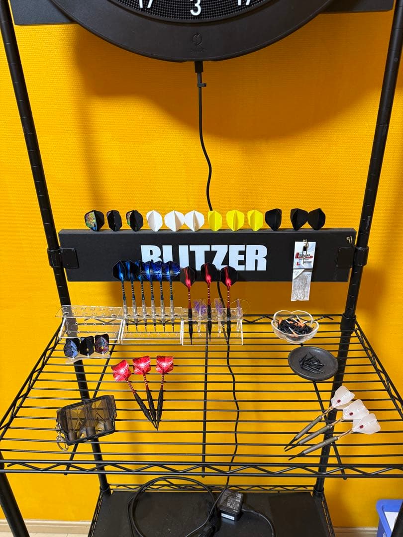 DARTSLIVEホーム BLITZER 壁掛け式ダーツボードセット DARTSLIVEホーム