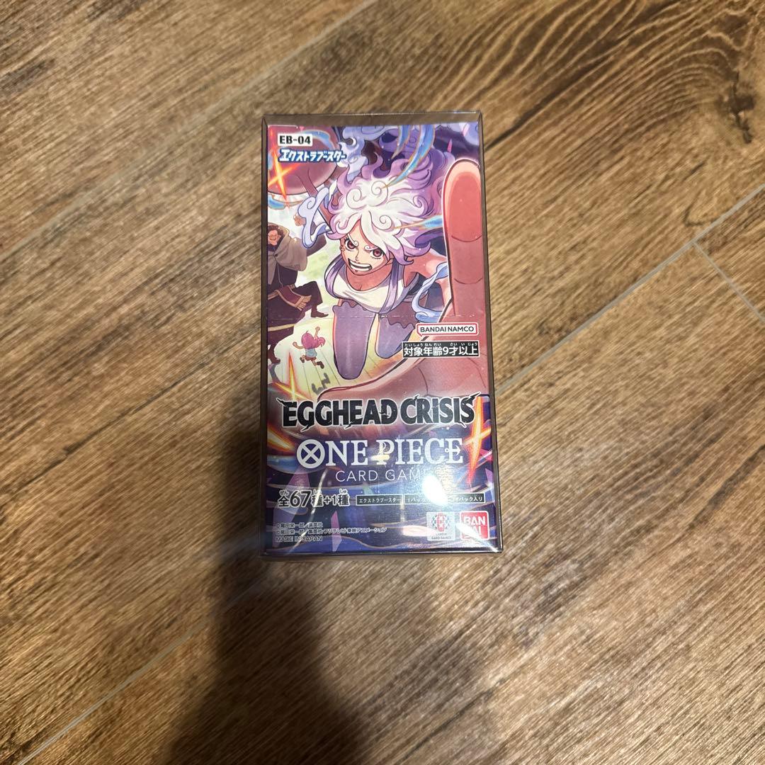 新品未開封ワンピースカードゲーム EGGHEAD CRISIS クリアケース付き