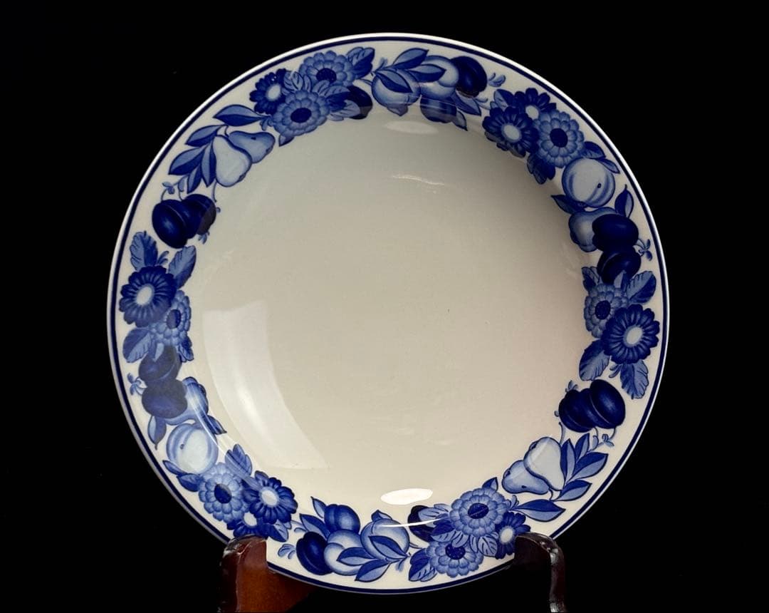 ロイヤルコペンハーゲン ゴールデンサマー ブルー プレート 廃盤品 C