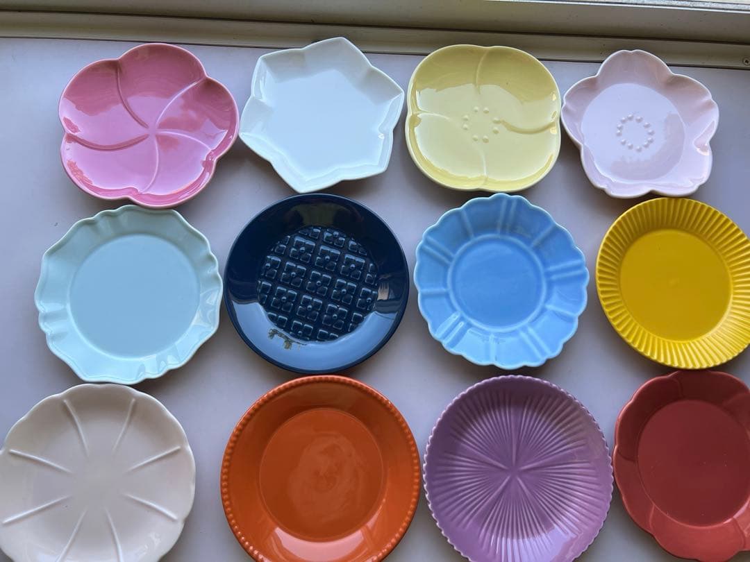 新品　サントリー「金麦　花やか皿」全種12枚✖️2セット　計24枚　豆皿 日比谷花壇がサントリー『金麦』と食卓を彩る新コラボ！12か月の花を