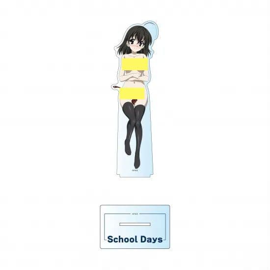 School Days デカアクリルスタンド (西園寺世界/20周年 ver.) - メルカリ
