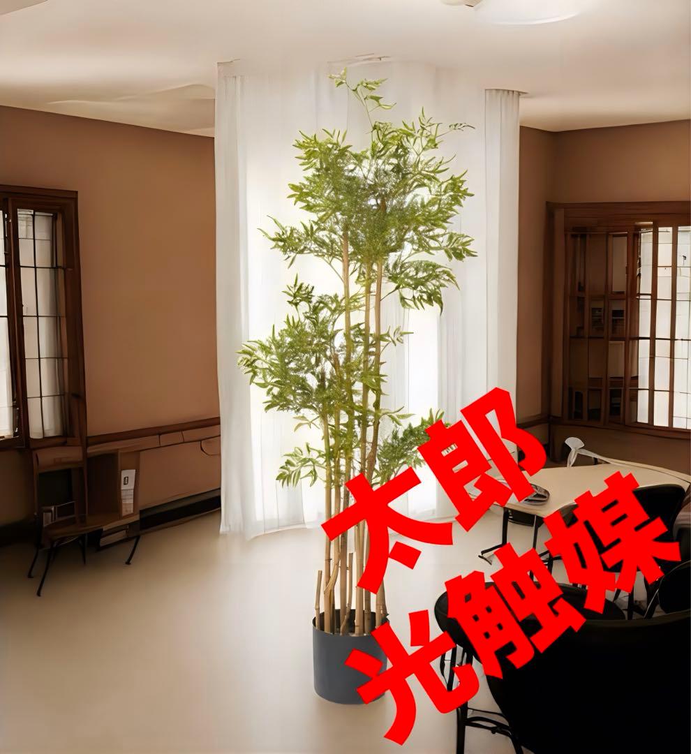 光触媒　人工観葉植物　ウォールグリーン　フェイク　フラワー　ポリシャスツリー@ 光触媒 光の楽園 ポリシャス 高さ1.3m（タイワン モミジ