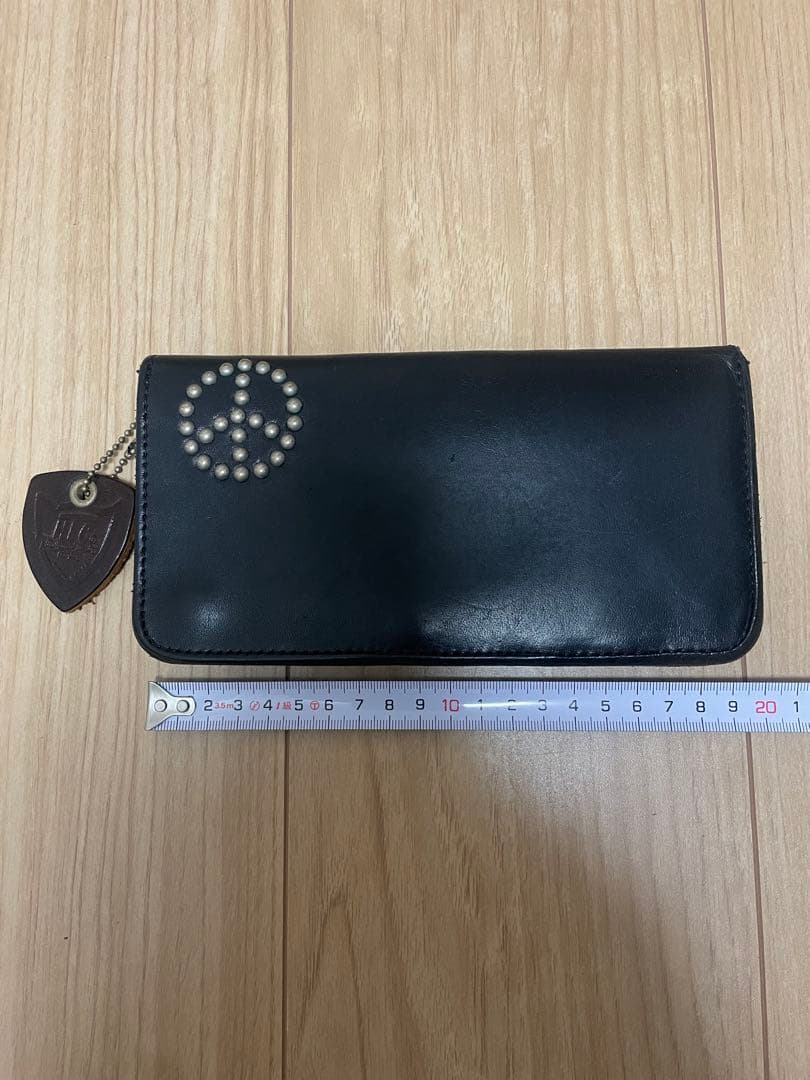 HTC 長財布 スタッズ USA製 TALONジップ - メルカリ