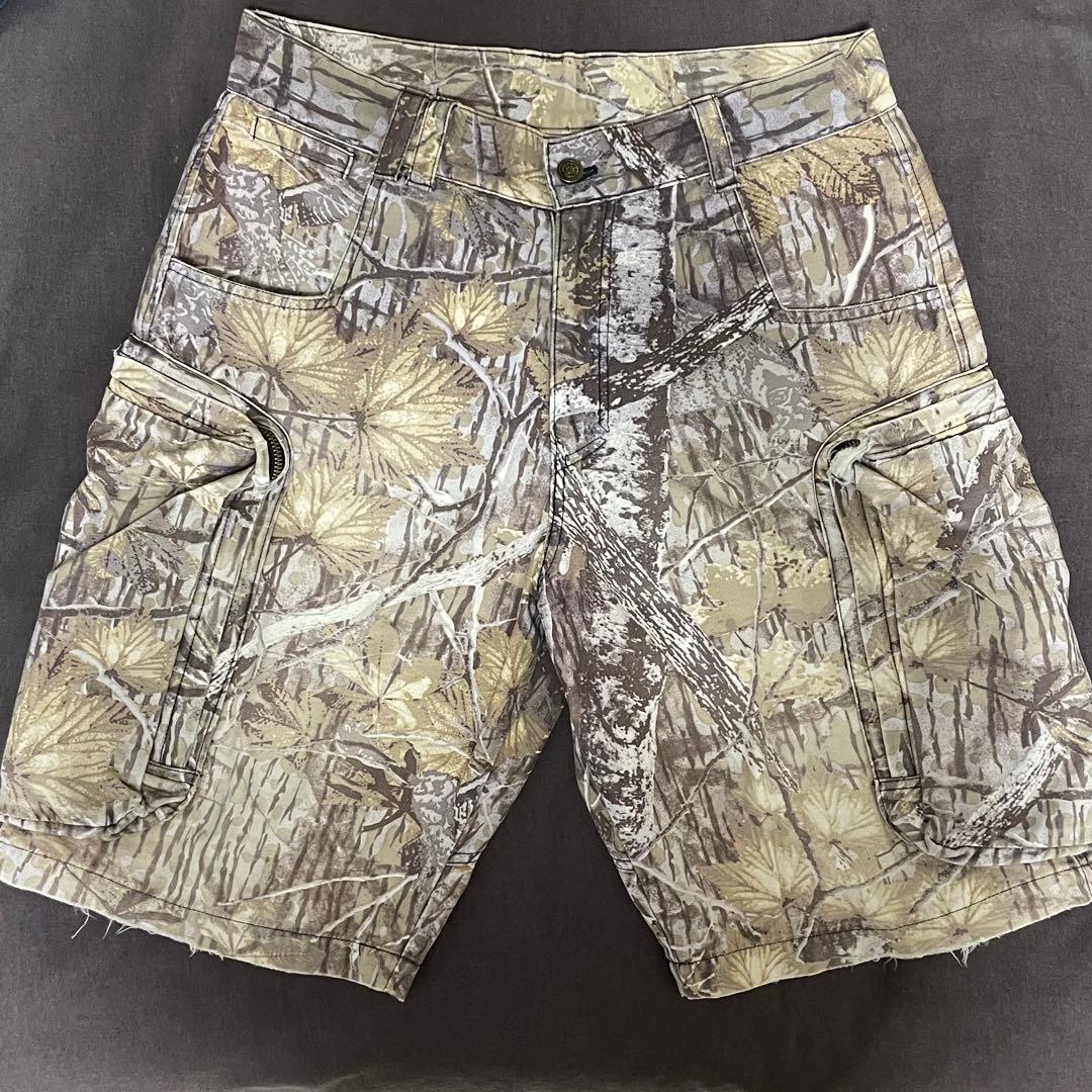 ファイブオー Five-O リアルツリーハーフパンツ（L） 山本“KID”徳郁