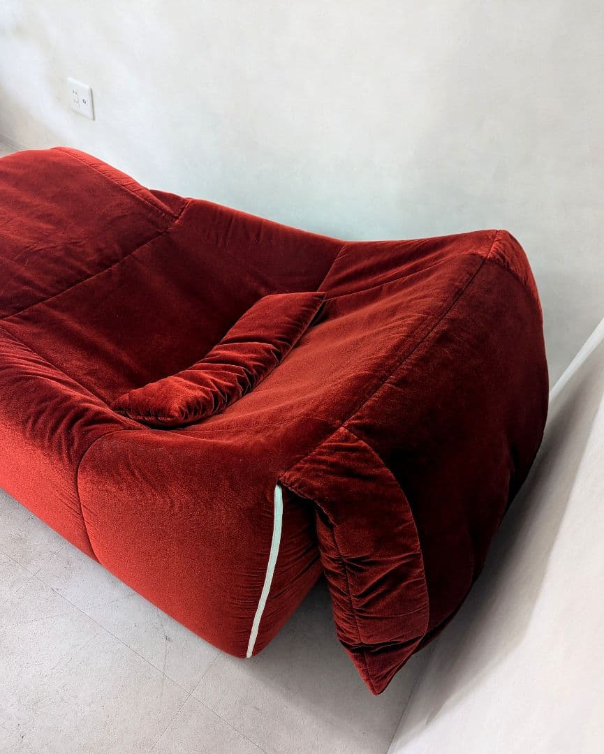稀少モデル【ligne roset】リーン ロゼ プリューミー 1Pソファ＆パフ