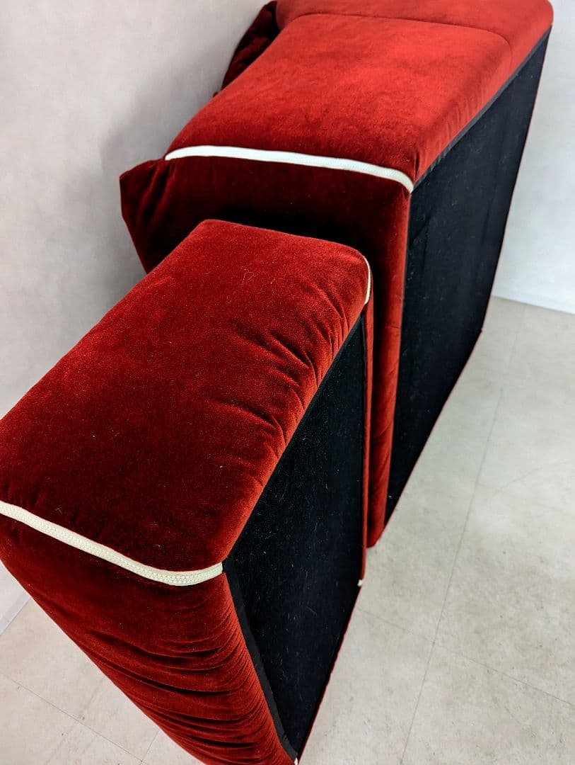 稀少モデル【ligne roset】リーン ロゼ プリューミー 1Pソファ＆パフ