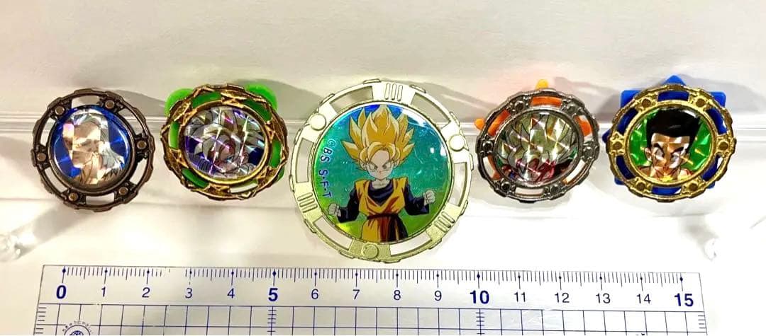 当時モノ】ドラゴンボール キャラコバッチ ベーゴマ 5個 セット④