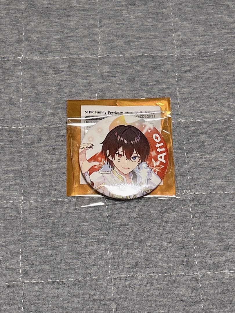 AMPTAK×COLORS すとふぇふ2026 あっとくん 缶バ - メルカリ