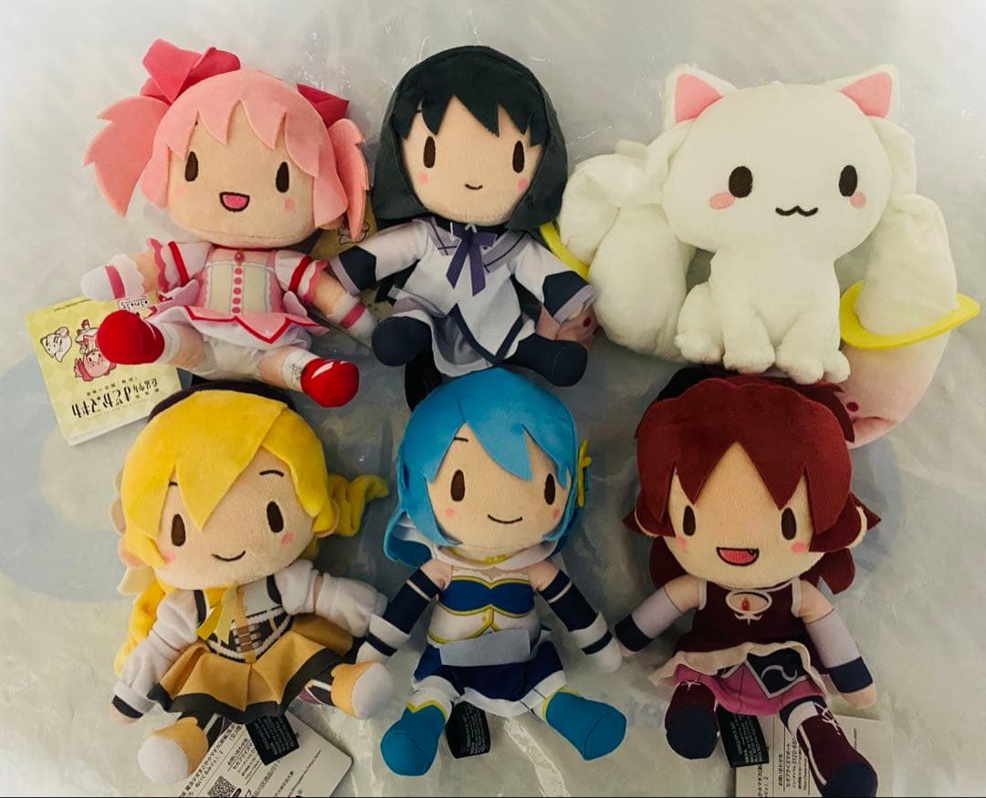 劇場版魔法少女まどか☆マギカ [新編]叛逆の物語ふわぷちぬいぐるみ 6種セット 劇場版 魔法少女まどか☆マギカ[新編]叛逆の物語』小さめサイズの