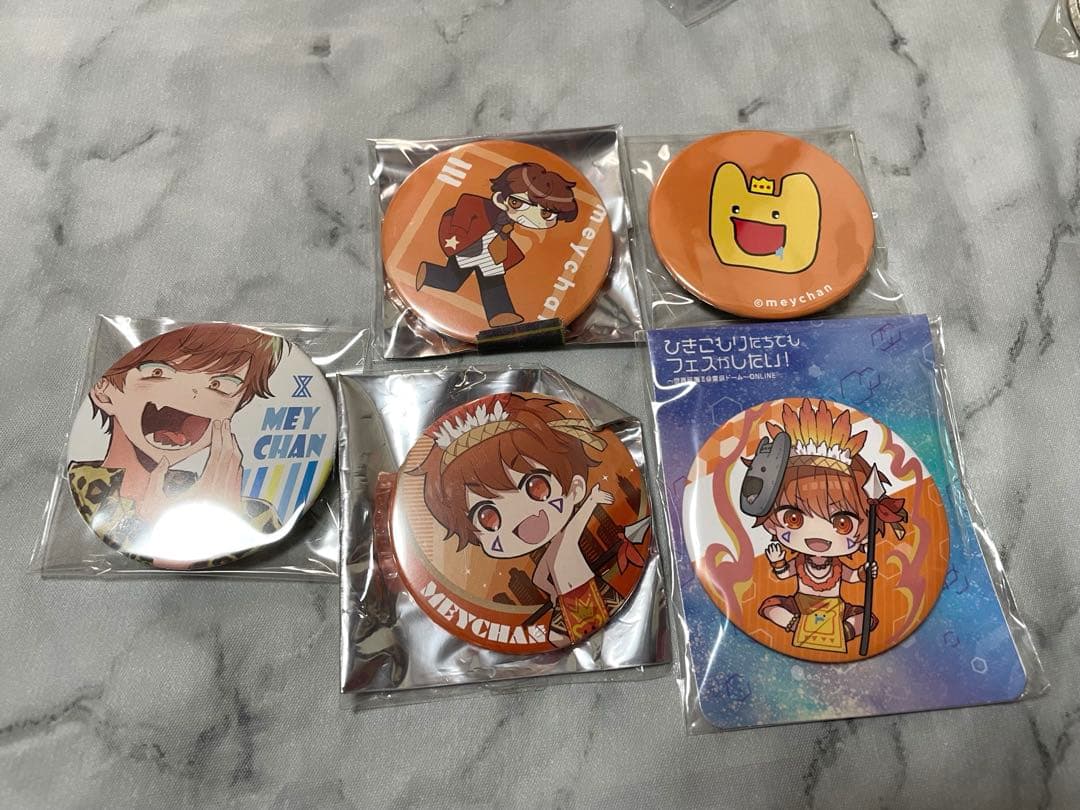 歌い手 めいちゃん 缶バッジ XYZ あらなるめい ひきフェス - メルカリ