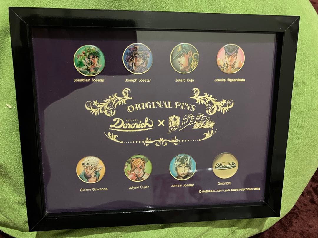 ジョジョの奇妙な冒険×ドロリッチ　オリジナルピンズセット ジョジョの奇妙な冒険 キャラクターピンズセット 48種類｜トレファクONLINE