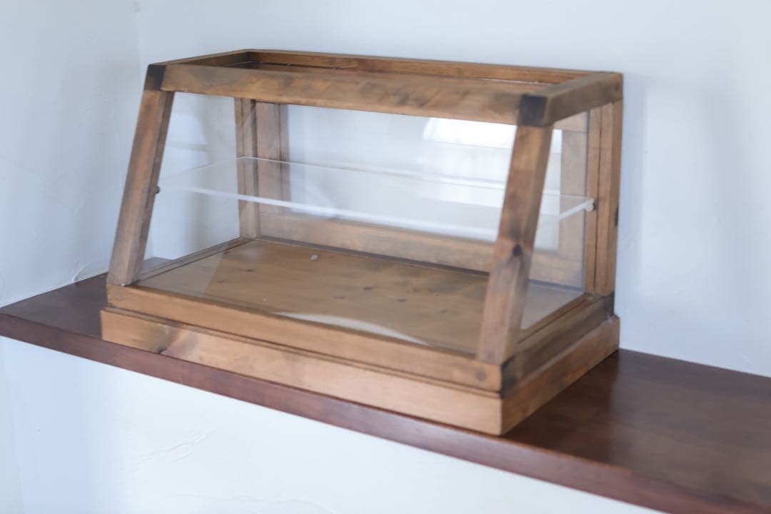 コレクションケース　アンティーク風 コレクションケース 木製 おしゃれ ナチュラル アンティーク 卓上