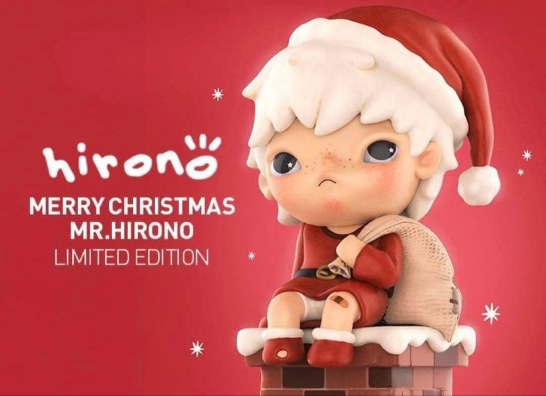 Merry Christmas Mr.HIRONO ヒロノ Authentic Hirono Merry Christmas Figure Toy Gift 15cm | eBay