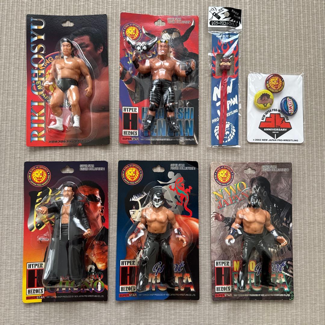 【週末限定値下げ】新品未使用＊新日本プロレス_フィギュア5体セット Amazon.co.jp: 新日本プロレスリング ねんどろいどぷち 新日本プロレス