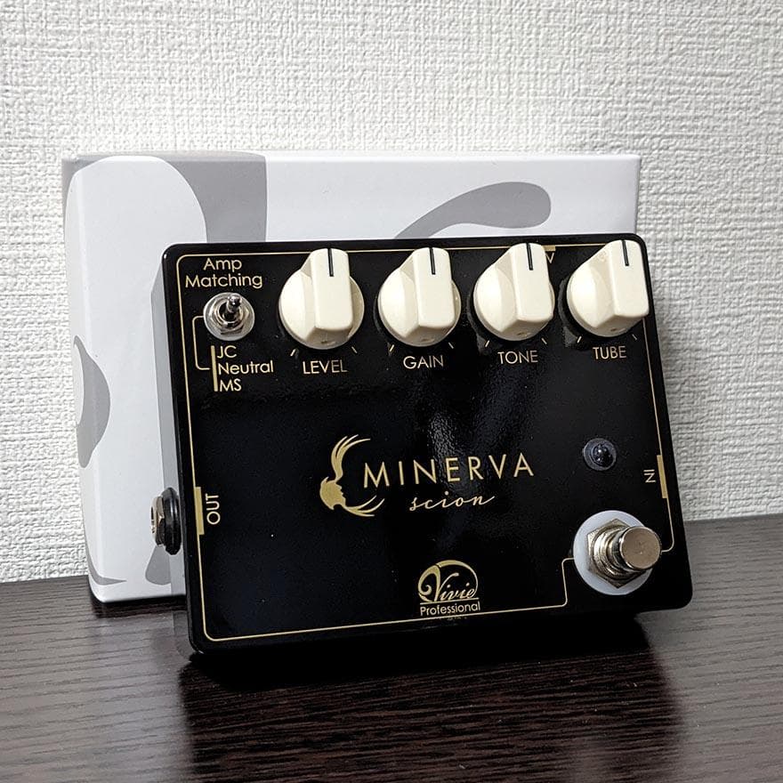 【新品同様】Vivie MINERVA scion エフェクター】Vivieの新製品「ATHENA scion」「MINERVA scion」2機種