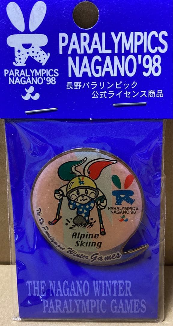 1998 長野オリンピック・パラリンピック公式ライセンス商品 ピンバッジ