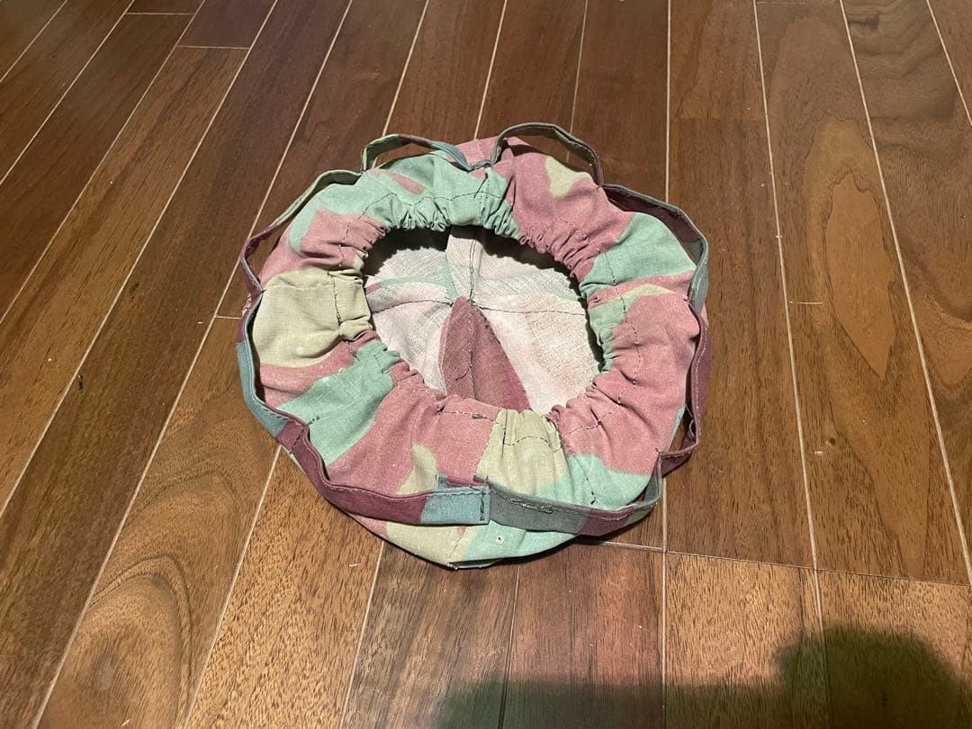 【希少】 WW2 イタリア空挺 ヘルメットカバー レプリカ WW2米軍「精巧複製・海兵隊M1ヘルメットカバー」陸軍空挺ダック