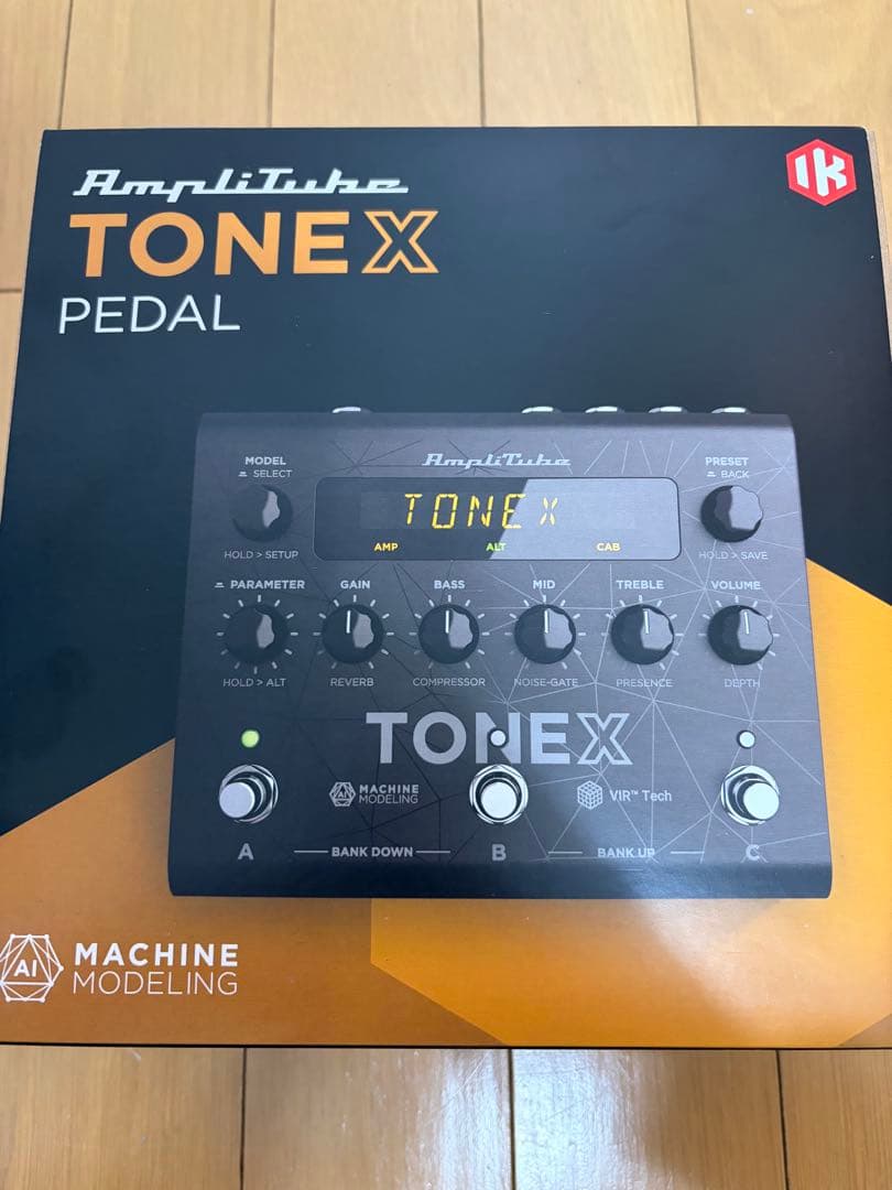 IK MULTIMEDIA TONEX Pedal 新品未開封 Buy sasku IK Multimedia TONEX Guitar Pedal Amplifier and Modeler
