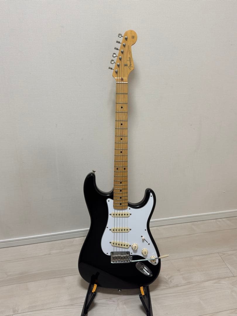 Fender Hybrid50s ストラト　Black Fender Japan Hybrid 50's Stratocaster w/ U Neck Fender USA Vintage