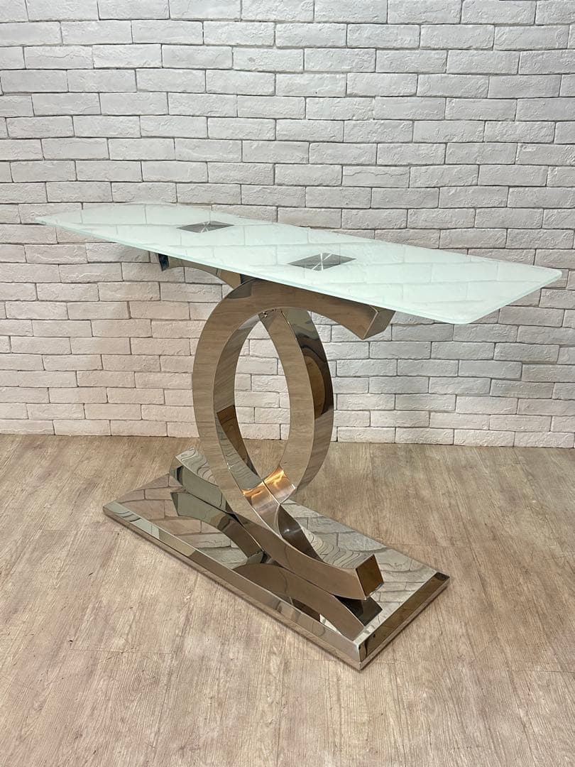 【東京都23区配送無料】定価25万円　コンソール　強化　ガラス　テーブル　サイド 楽天市場】25日限定15％offクーポン サイドテーブル ナイトテーブル