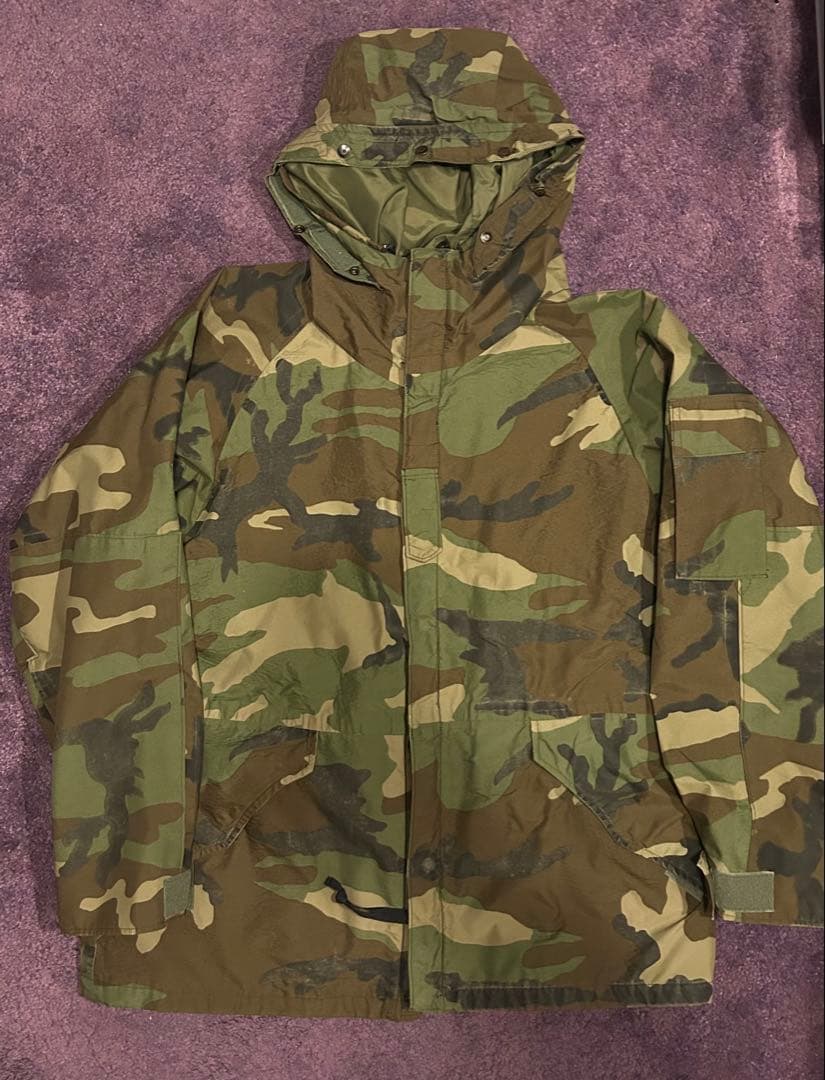 USARMY ECWCS GEN1 90s 後期 ゴアテックスパーカー L-R POST JUNK / 90's U.S. ARMY ECWCS GEN1 後期型 ゴアテックスパーカー