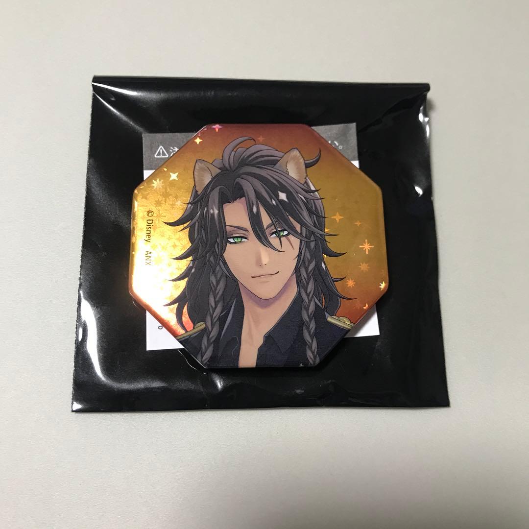 ツイステ ブレイジングジュエル ホログラム 缶バッジ レオナ ブレジュ