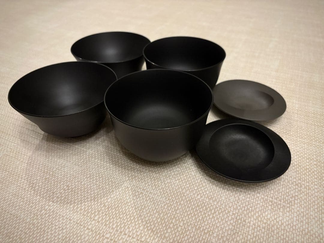 《ナナ》【新品】ARAS 10点セット 茶碗/汁椀/深鉢ミルー/取皿ボウル