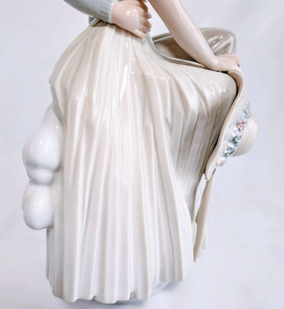 リヤドロ【希少美品】フィギュリン《ヤングラブ》《天にも昇る気持ち》No.1409