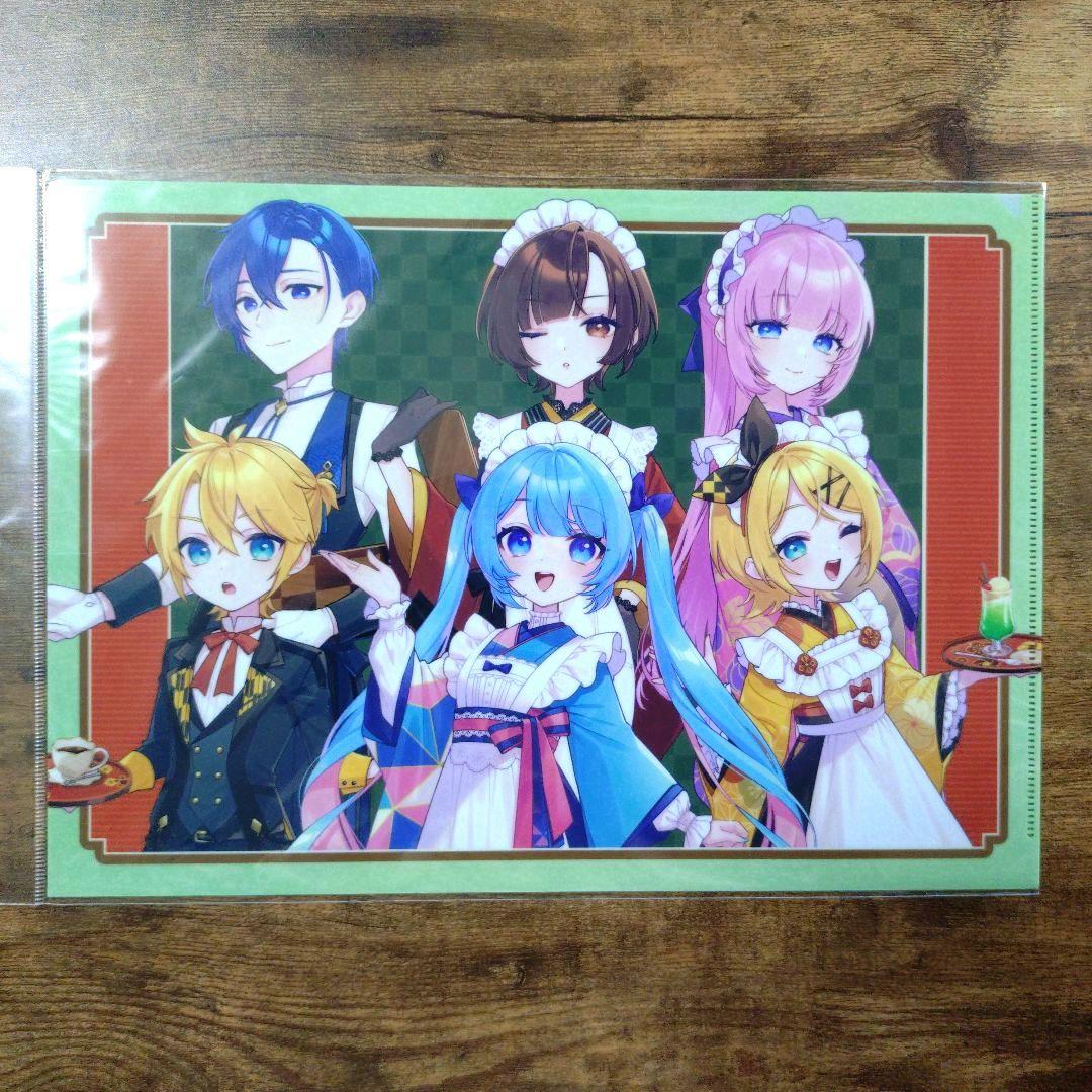初音ミク 鏡音リン 鏡音レン クリアファイル 巡音ルカ MEIKO KAITO