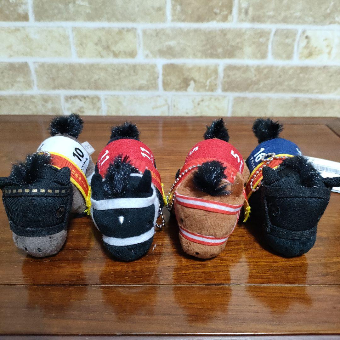 サラブレッドコレクション ぷちマスコットボールチェーン4種セット