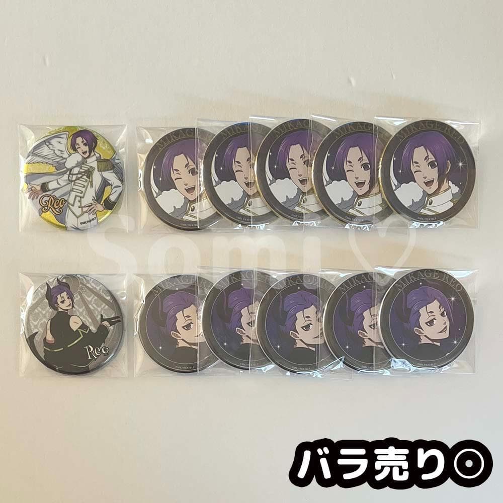御影玲王 缶バッジ 天使と悪魔 ファボテリア ブルーロック