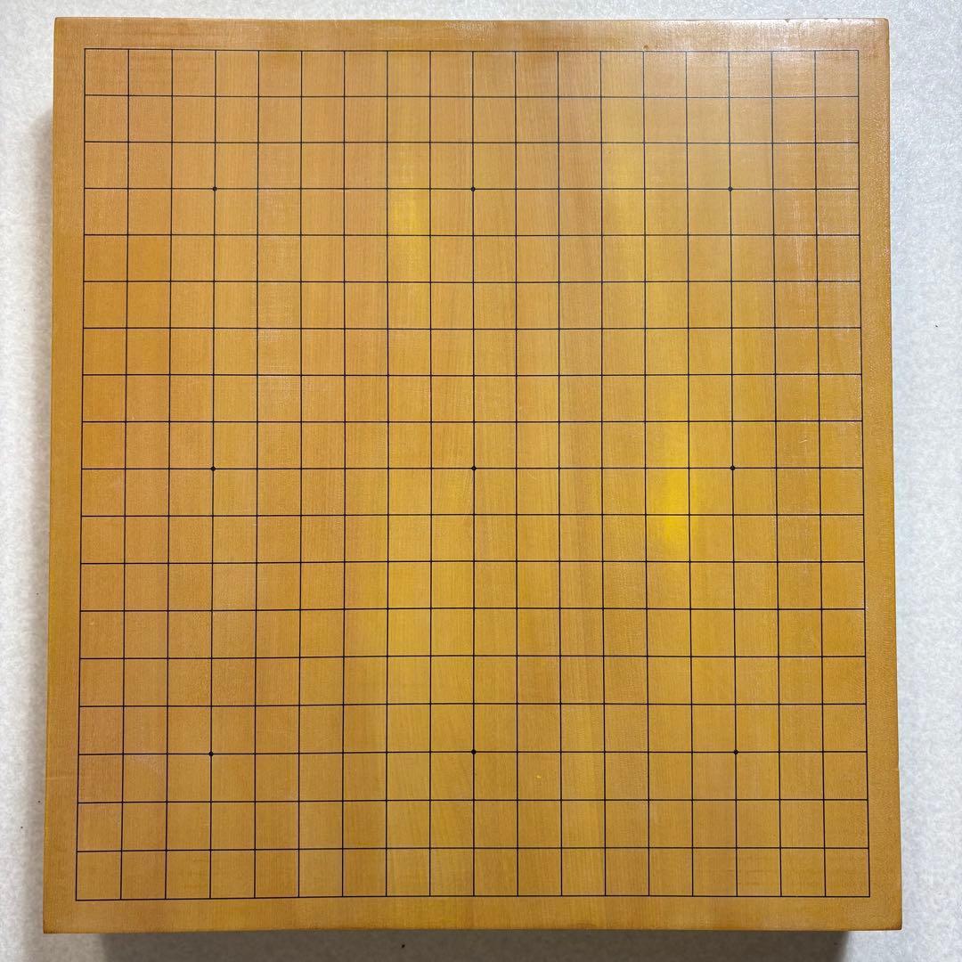 卓上碁盤 蛤碁石 那智黒石 32号 天地柾目 柾目 はぎ盤 碁盤 - メルカリ