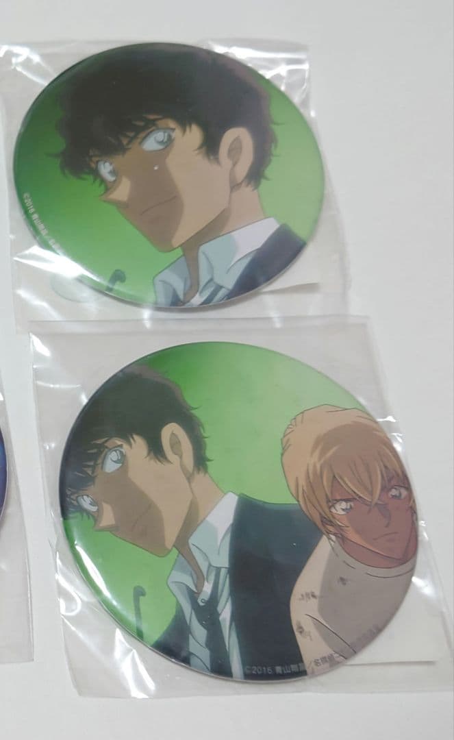 名探偵コナン　純黒の悪夢　缶バッジ　安室透　降谷零　松田陣平 名探偵コナン」安室透、赤井秀一たちが“魔法使い”姿に♪ 缶バッチ