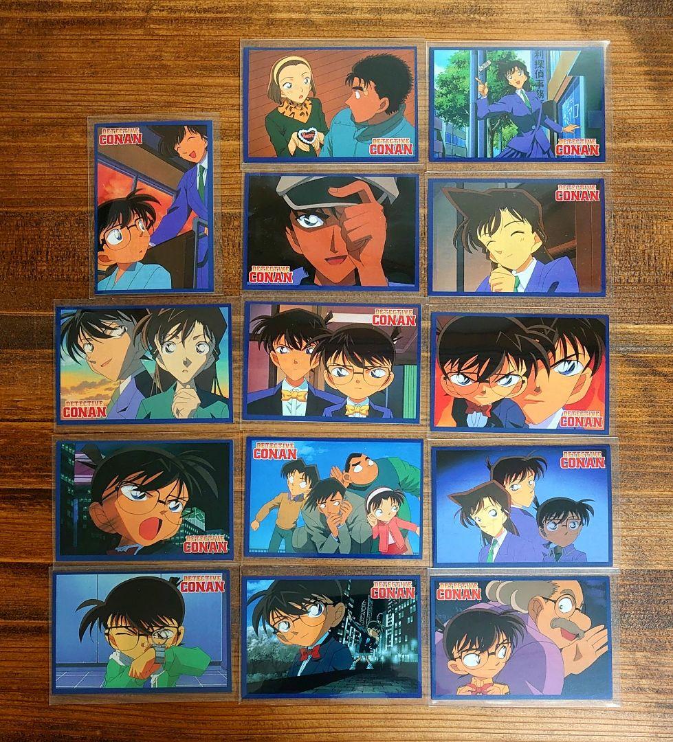 名探偵コナン 事件ファイル カード まとめ 年代物 工藤新一 毛利蘭 服部平次 名探偵コナン』描き起こしイラストを用いた新アイテムが登場