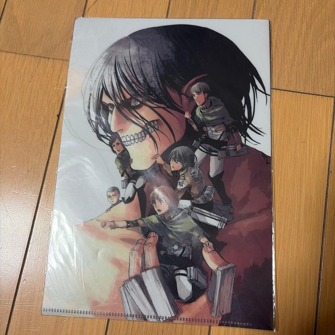 進撃の巨人 A4クリアファイル エレン・イェーガー - メルカリ