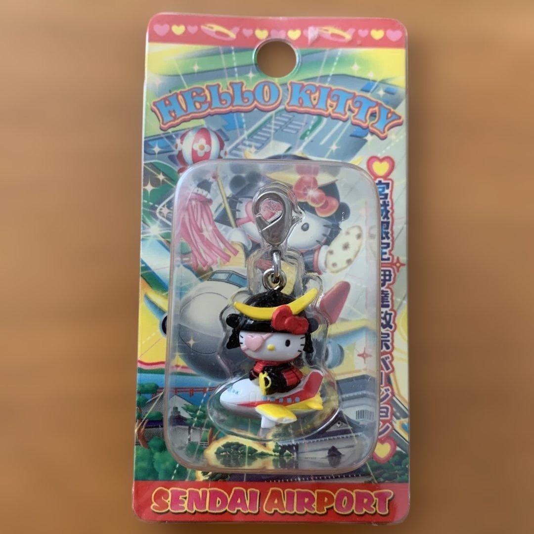 ☆宮城限定☆ ご当地キティ ファスナーマスコット 空港 伊達政宗 2007