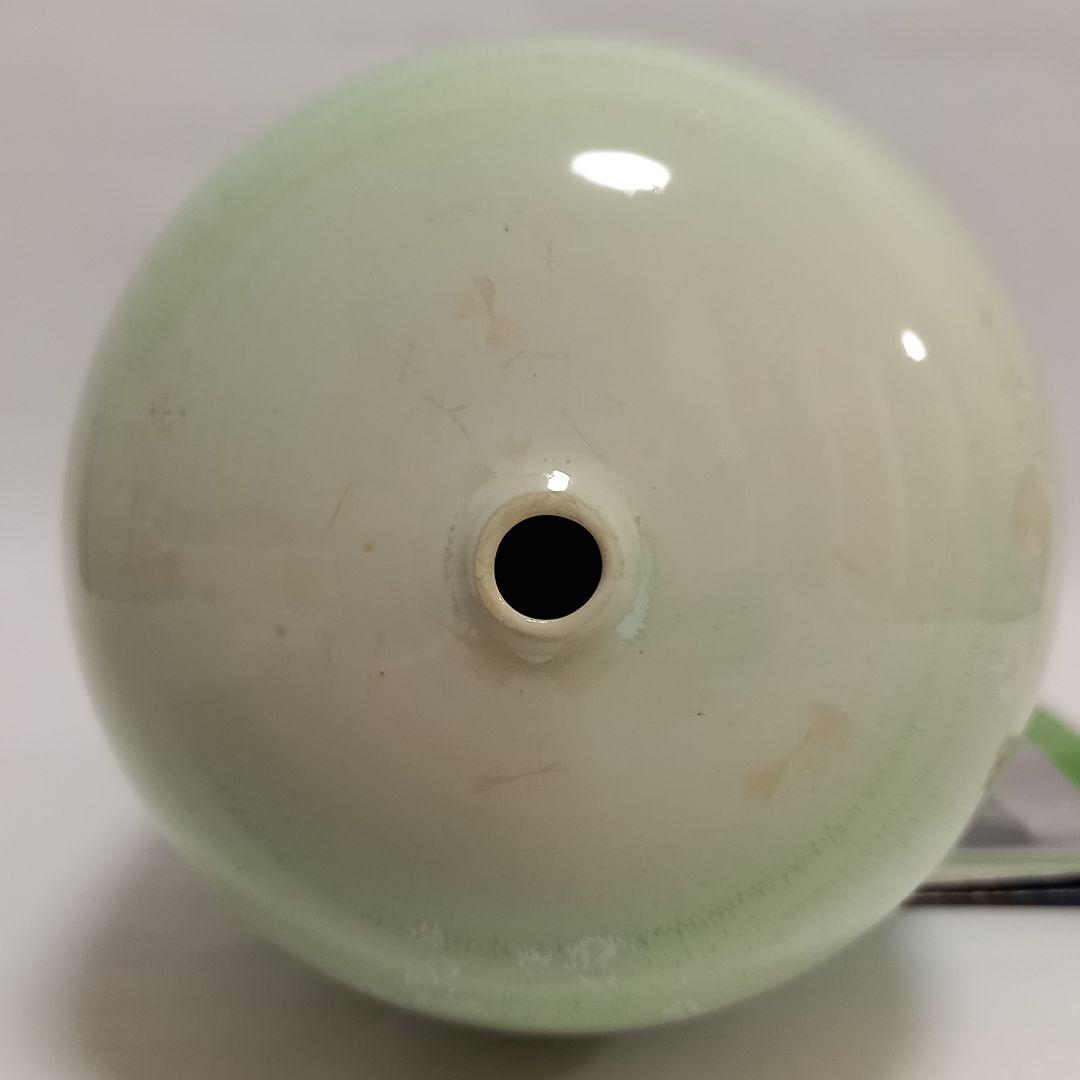 商品已售完)花器彩墨結晶釉孫超作台湾中国美術国家文芸賞陶磁器花瓶