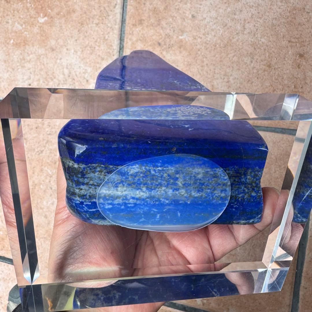 ☆ラピスラズリ5A引寄せ☆約2085gアフガニスタン産☆天然無着色