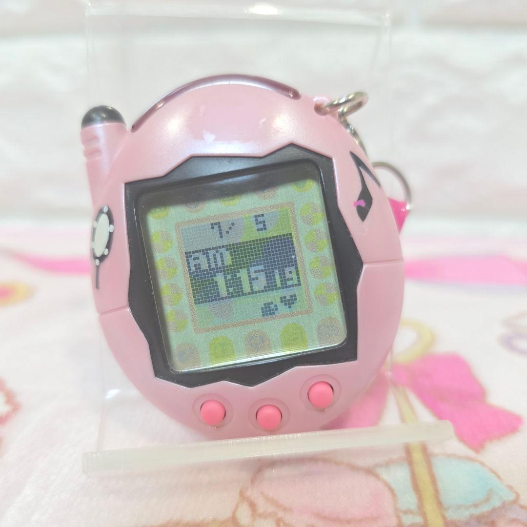 523レア】 2004年製 たまごっち キーホルダー付き ピンク vivi 限定