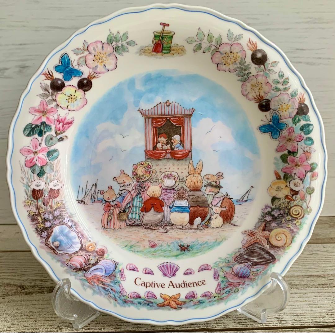 フォックスウッドものがたり Captive Audience プレート 絵皿 フォックスウッドものがたり Captain Otter's Talesプレート - メルカリ