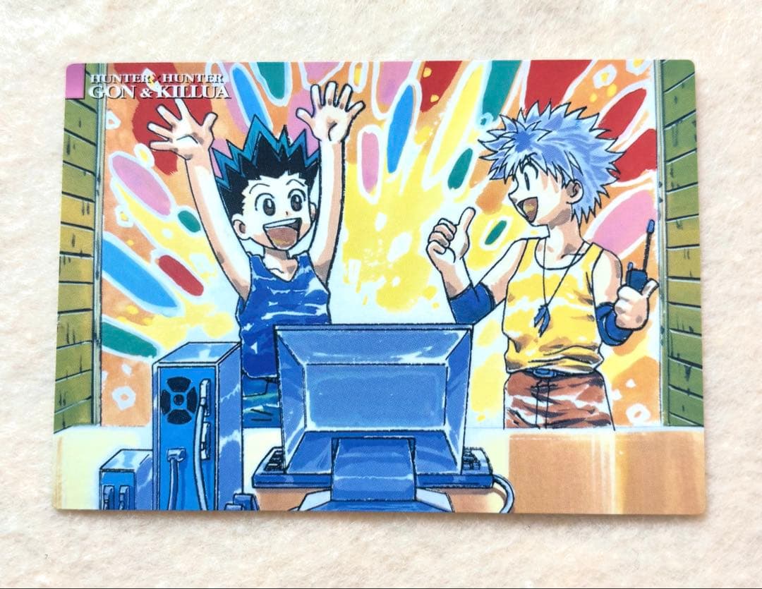 [22]HUNTER×HUNTER 旧　ゴン・キルア カードダスマスターズ 希少品 HUNTER×HUNTER カードダスマスターズ キルア ゴン 87 - メルカリ