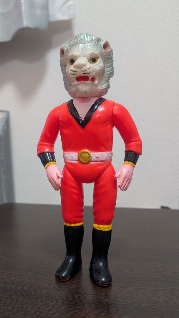 怪傑ライオン丸　ソフビフィギュア Amazon.co.jp: レトロ 忍者シリーズ 怪傑ライオン丸 ソフビ フィギュア