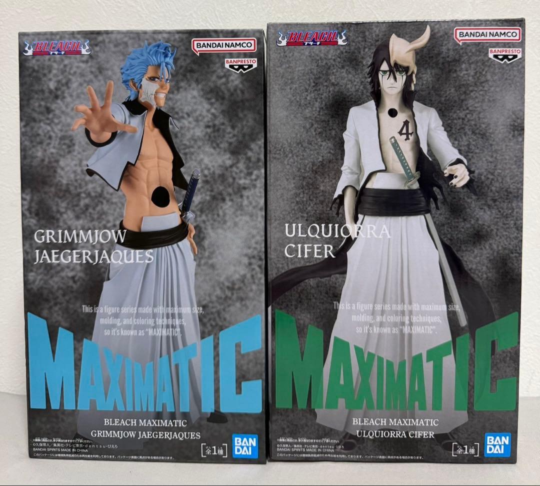 低価格‼️】BLEACH MAXIMATIC グリムジョー ウルキオラ セット - メルカリ