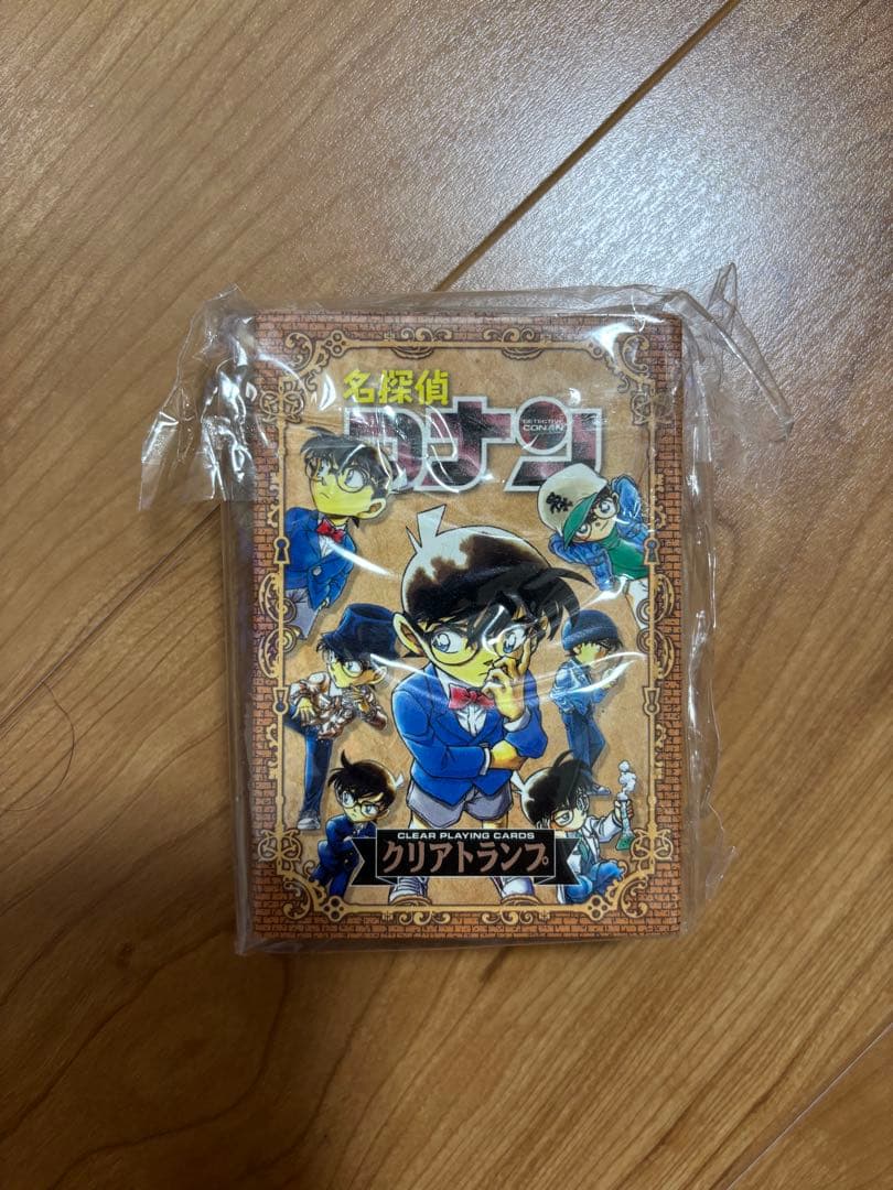 名探偵コナン　クリアトランプ新品未開封 メール便なら180円で全国へ☆名探偵コナン『トランプシリーズ